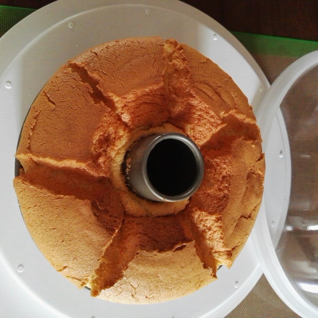 超好记八寸戚风蛋糕（后蛋法）