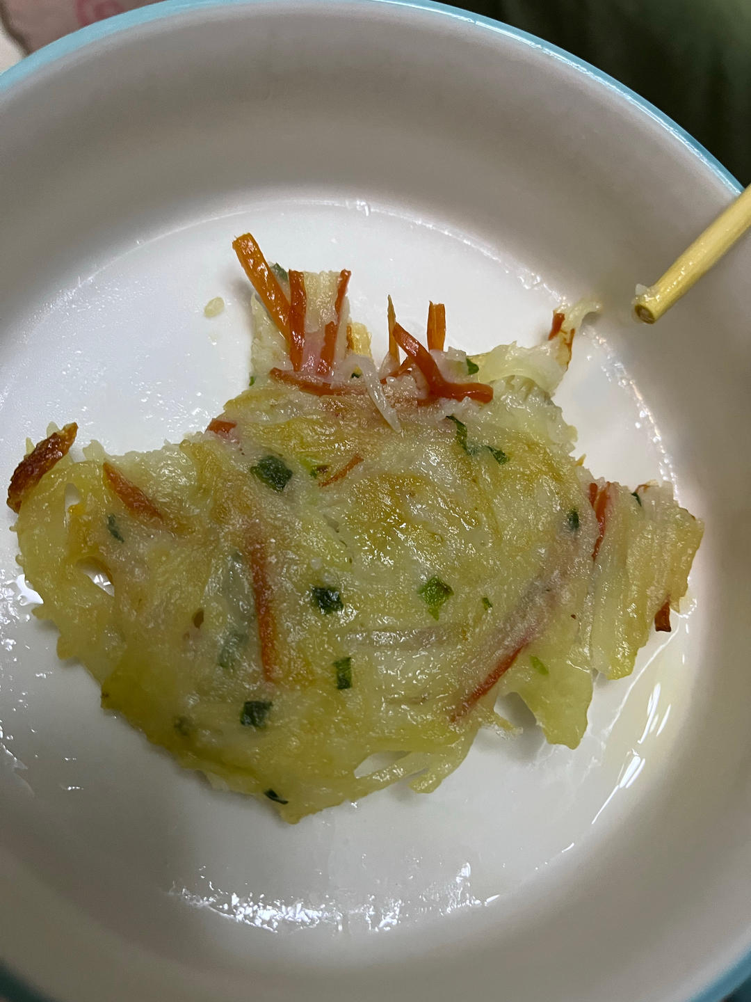 土豆饼(土豆胡萝卜丝饼)