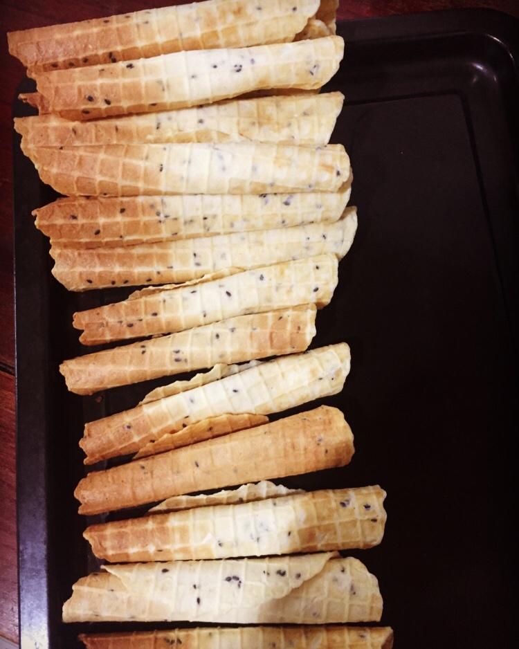 香脆可口的蛋卷卷