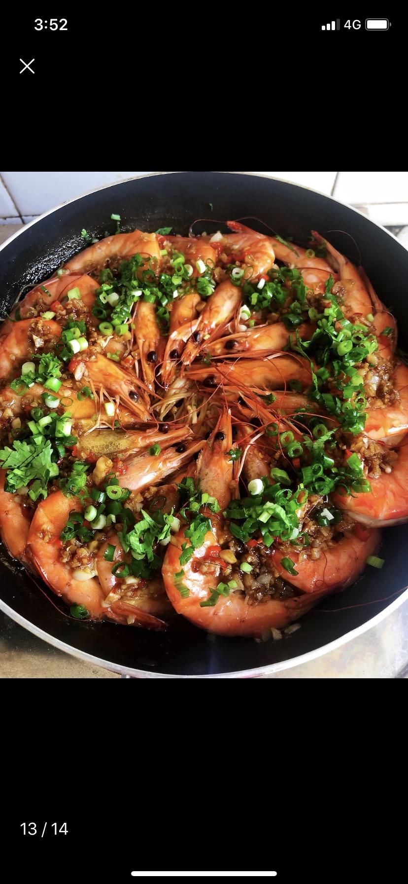 蒜蓉大虾金针菇的做法