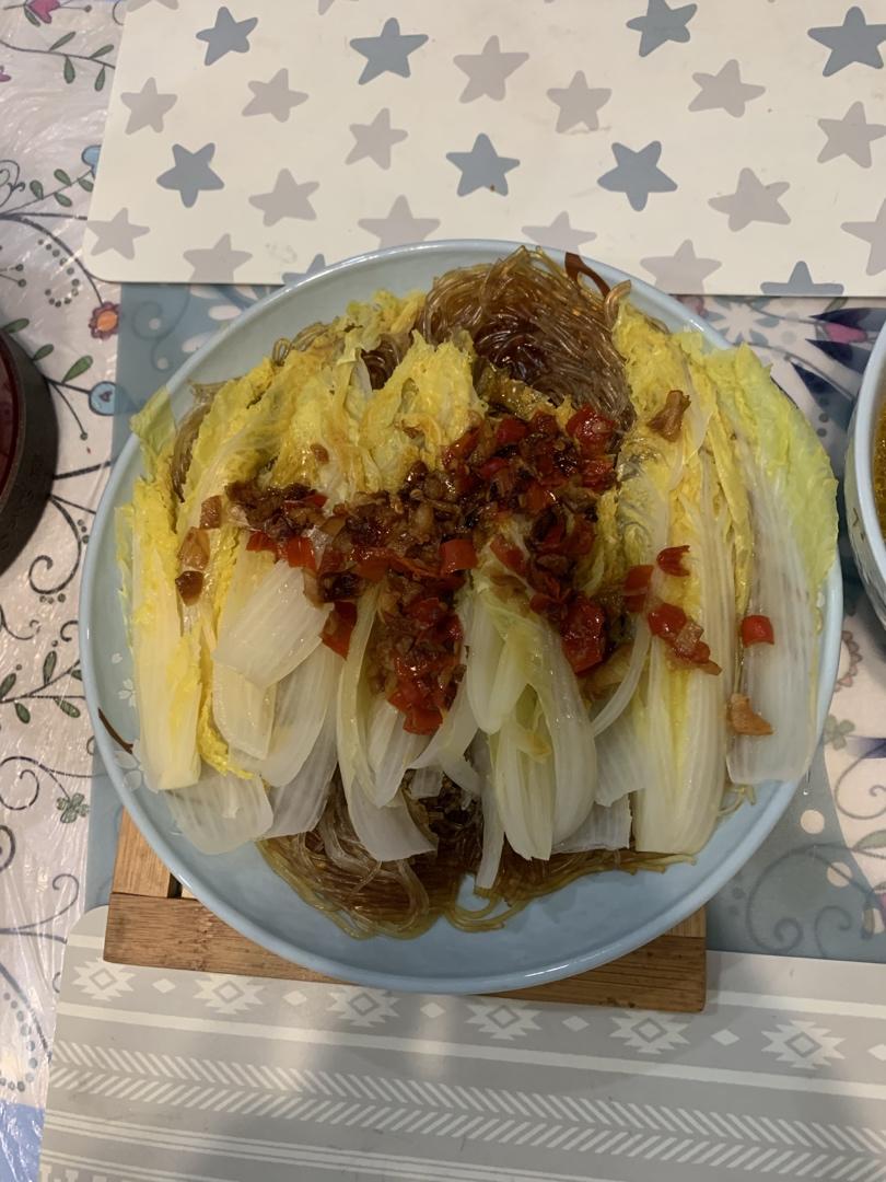 蒜蓉粉丝娃娃菜