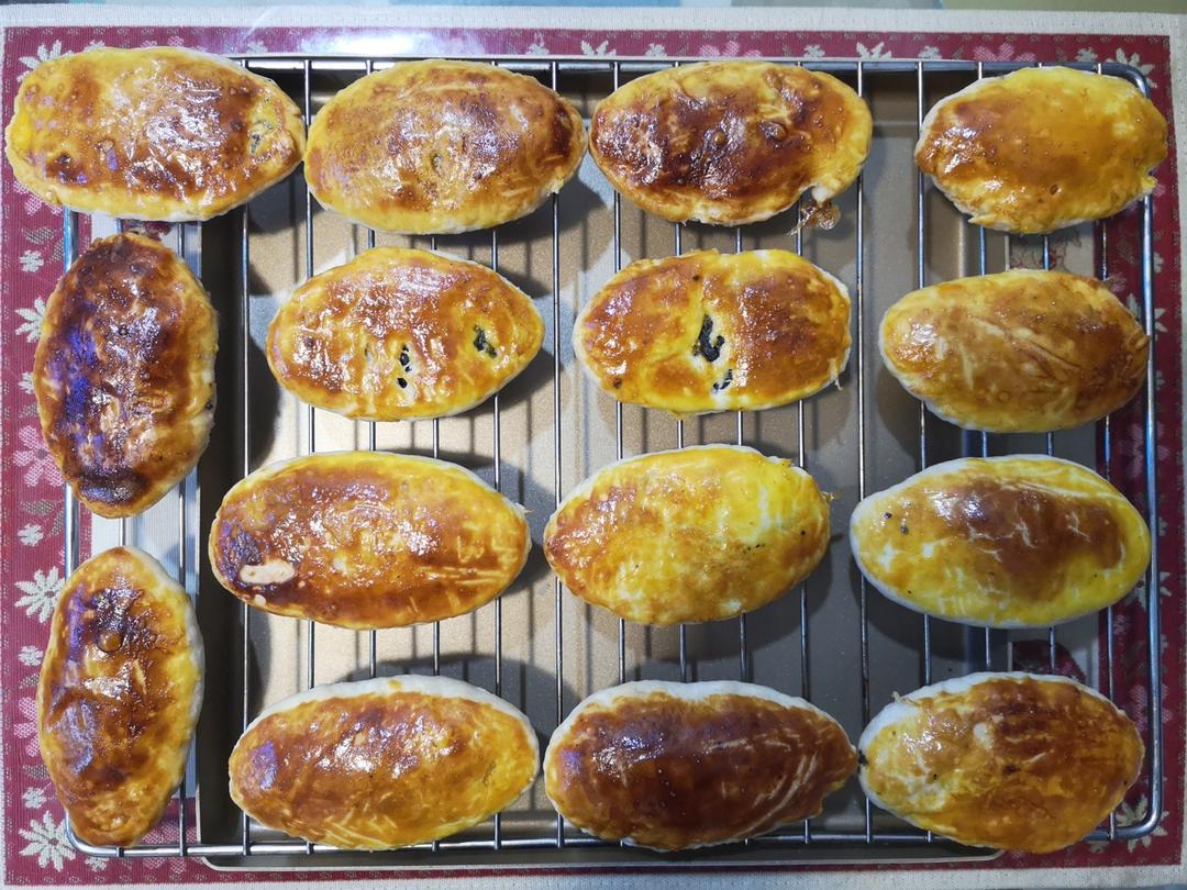 芝麻椒盐牛舌饼（北京小吃）