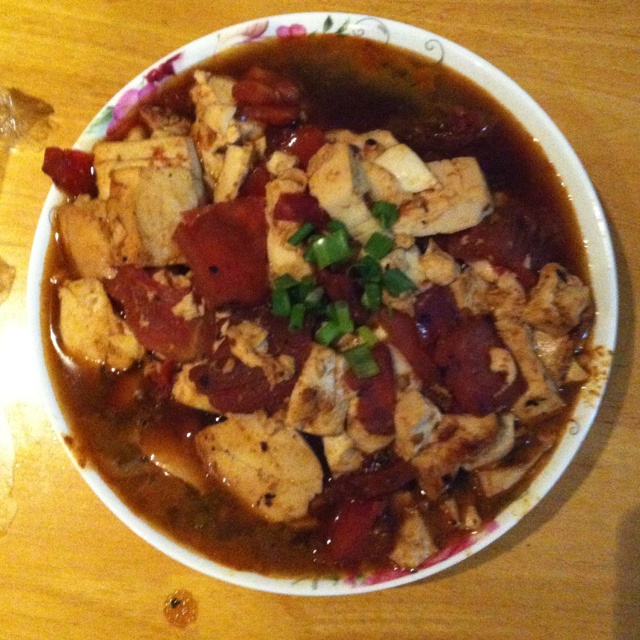 番茄豆腐