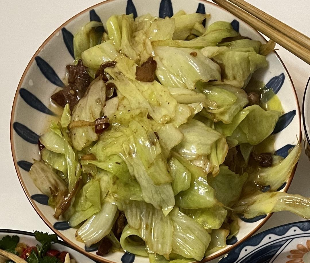 ㊙️家庭版干锅手撕包菜