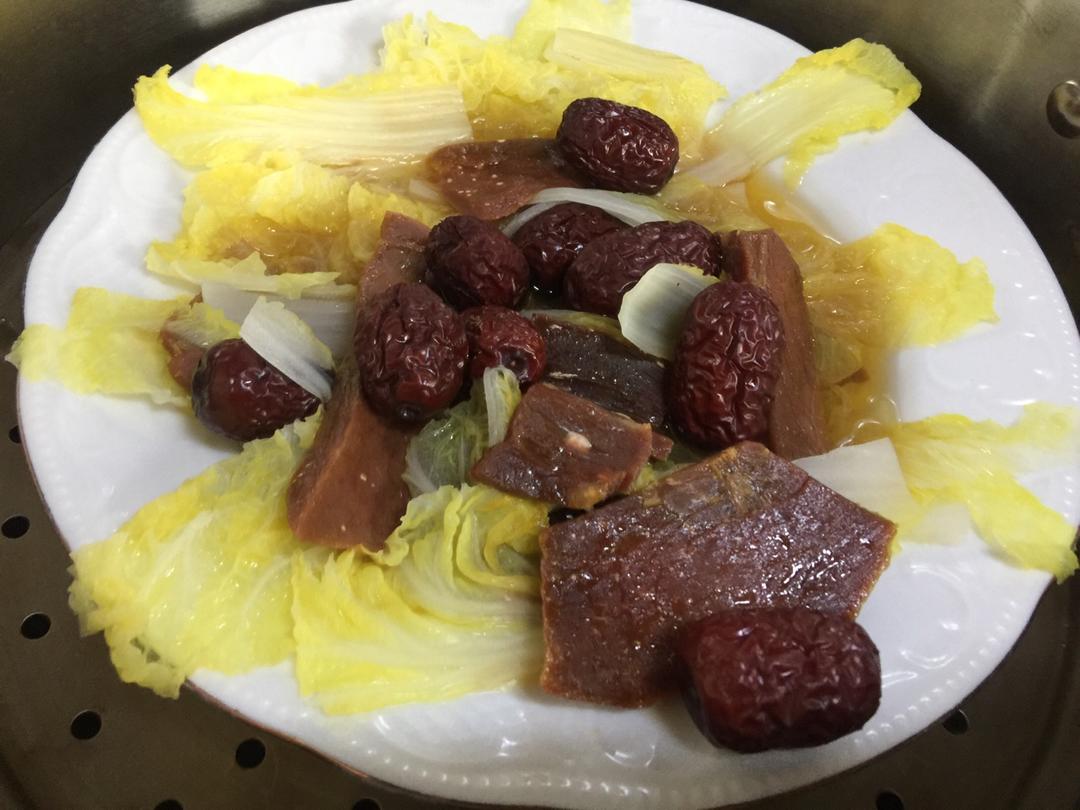 开胃养身火肉白菜汤