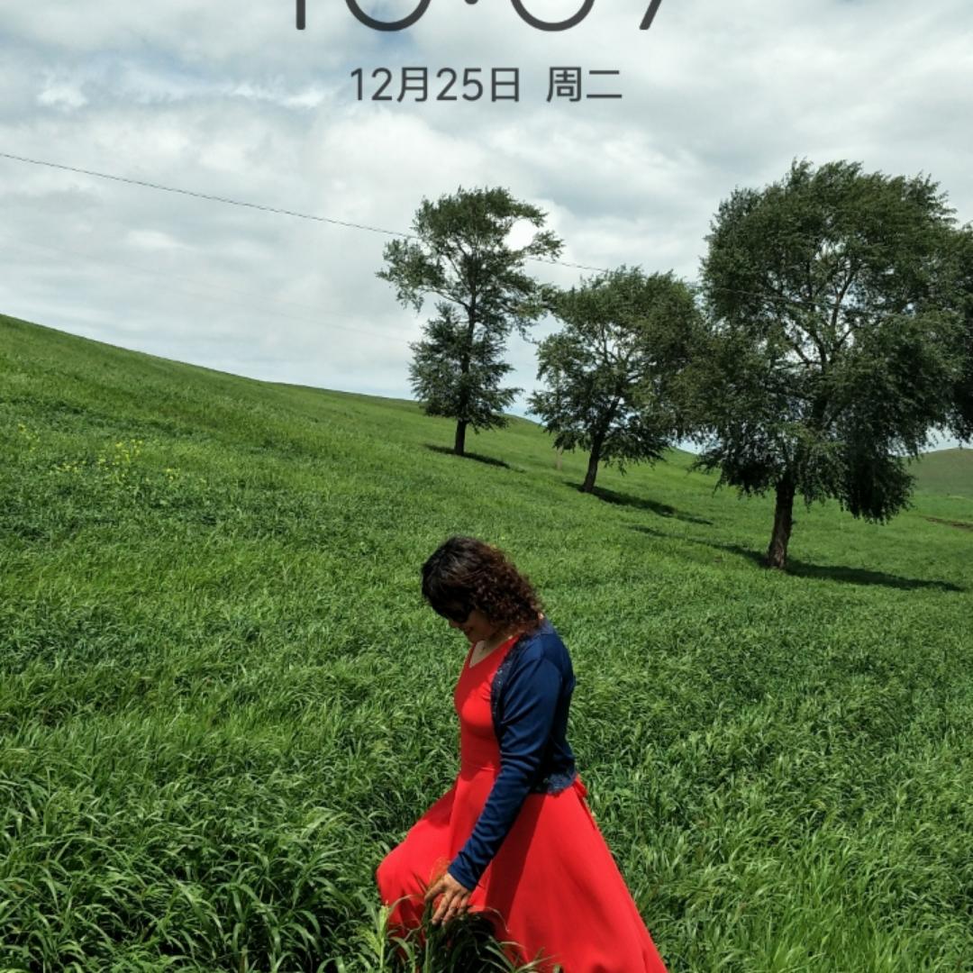 红的裙子