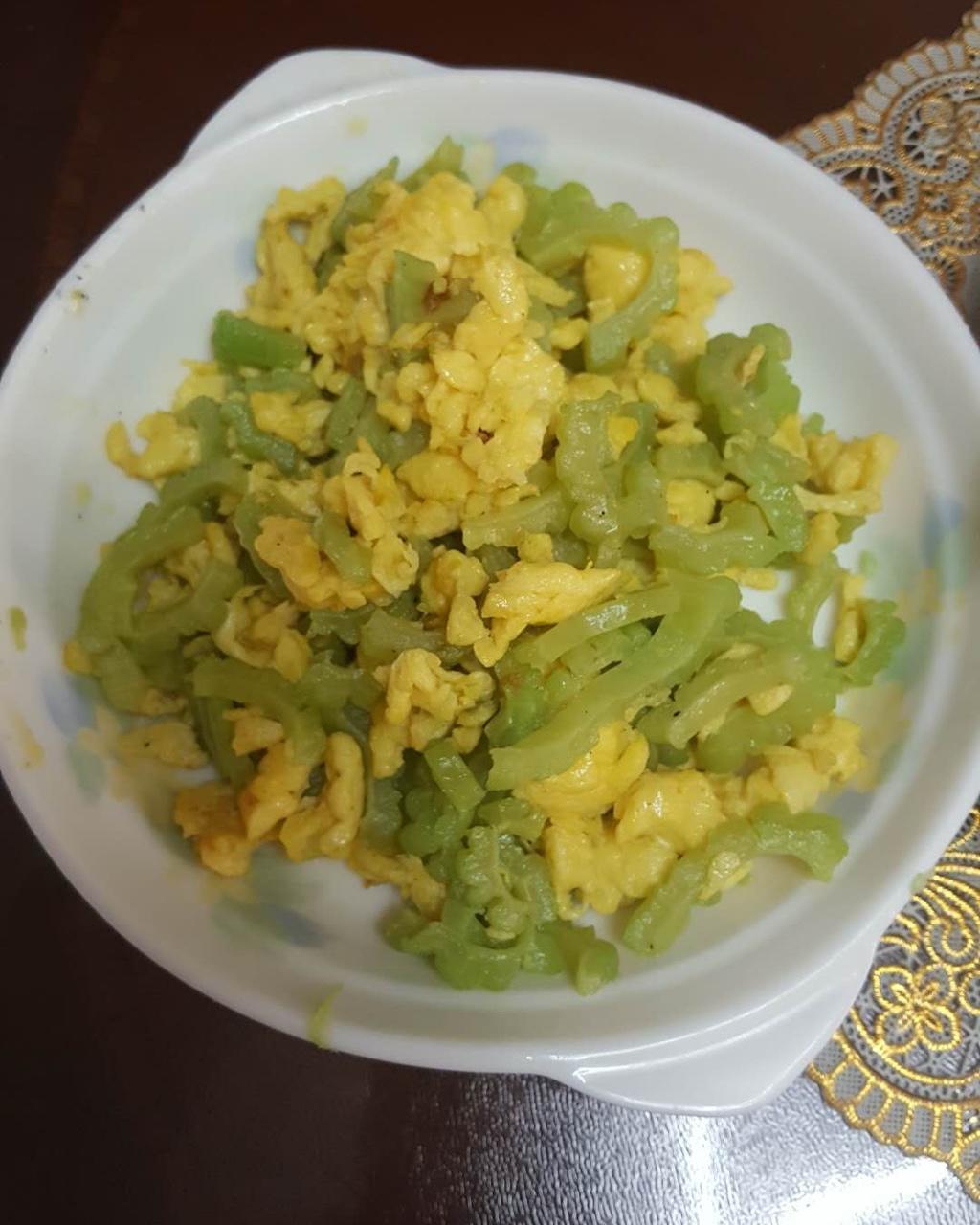 苦瓜炒蛋