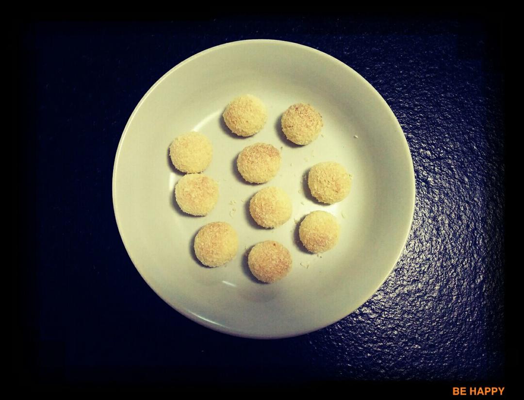 【视频】椰蓉小酥球（消耗蛋黄）童年美食