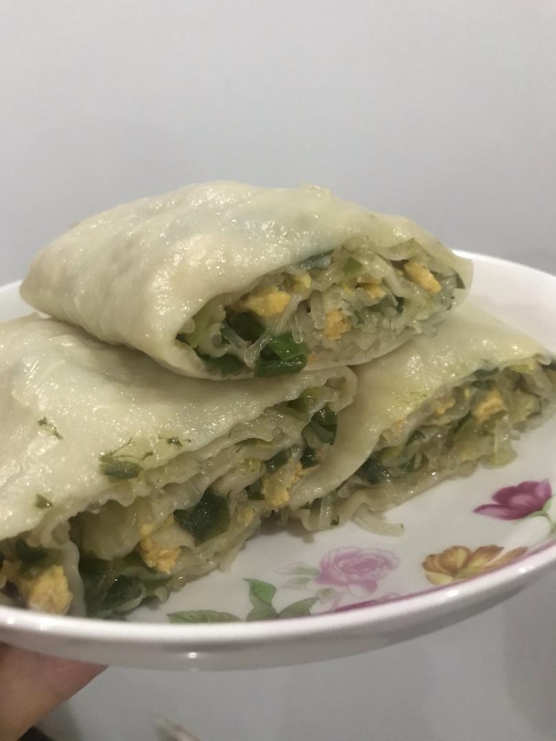 宇航宝贝520做的蒸菜卷(简单快手,不用发面)