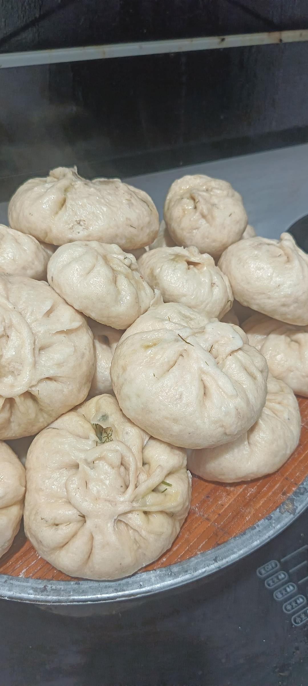 茴香包子（素馅）
