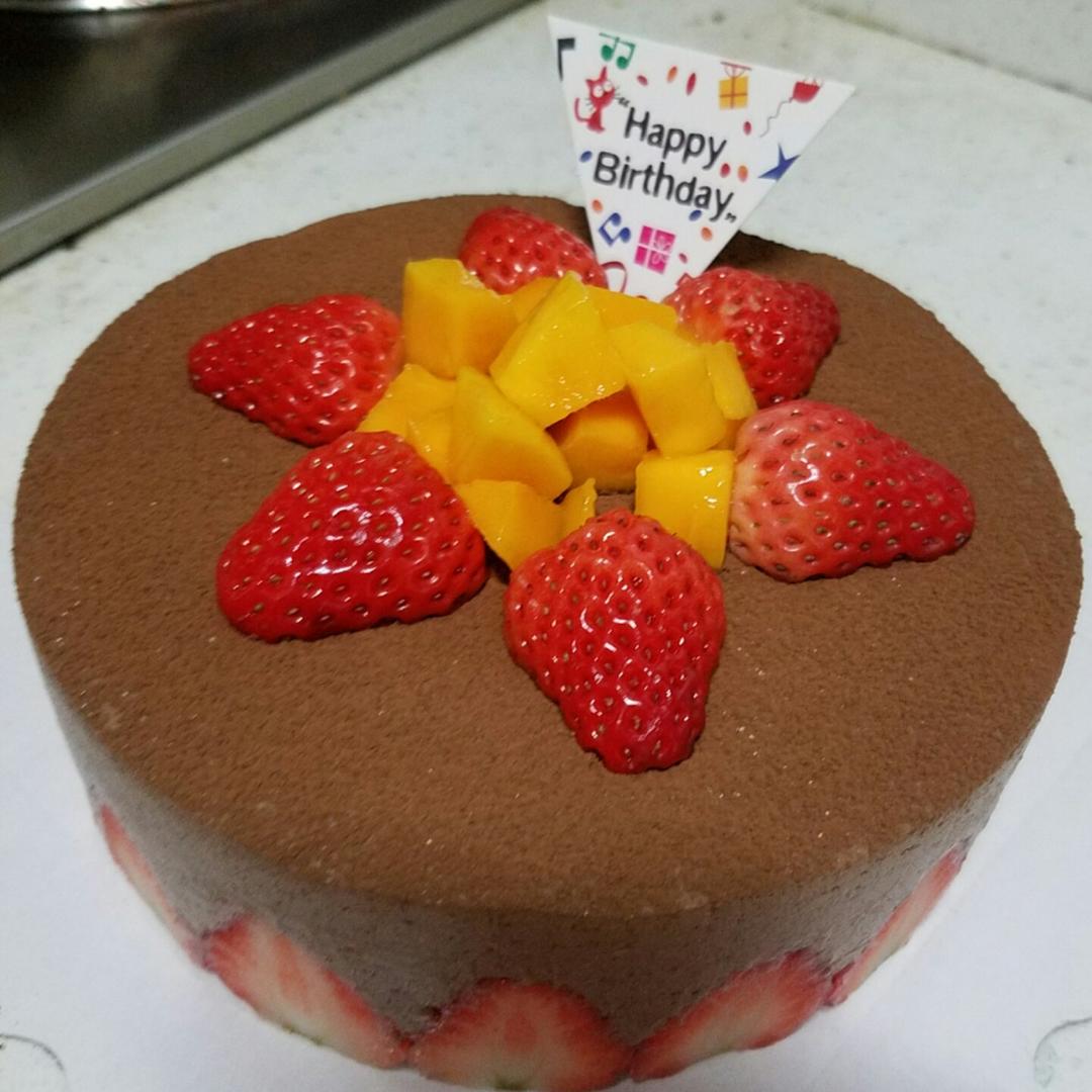 浓郁巧克力慕斯蛋糕（6寸）