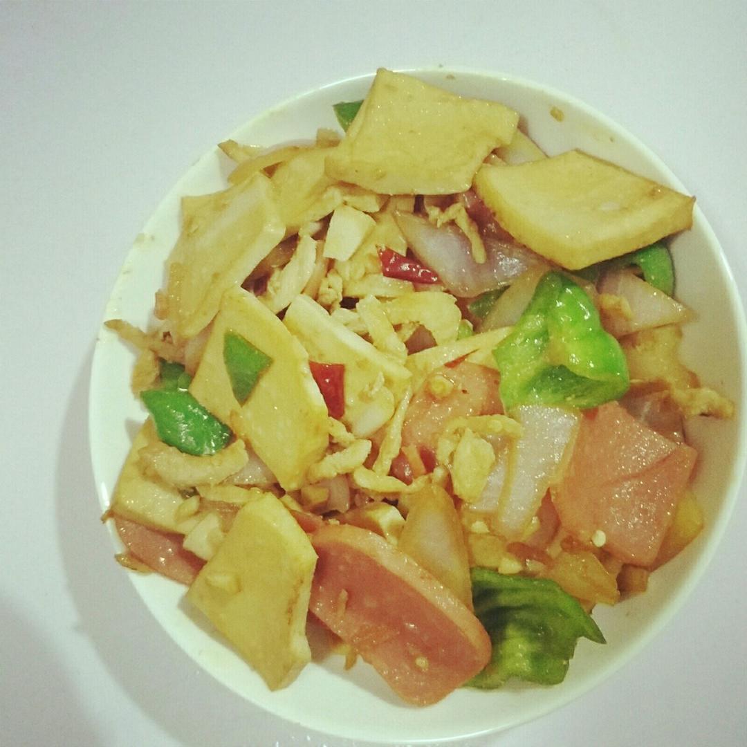 小炒千叶豆腐