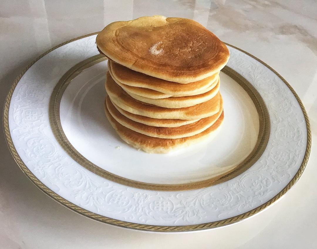 无油无糖香蕉松饼