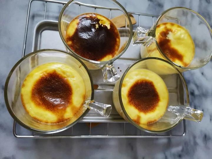 红e7pd做的牛奶鸡蛋布丁烤箱版