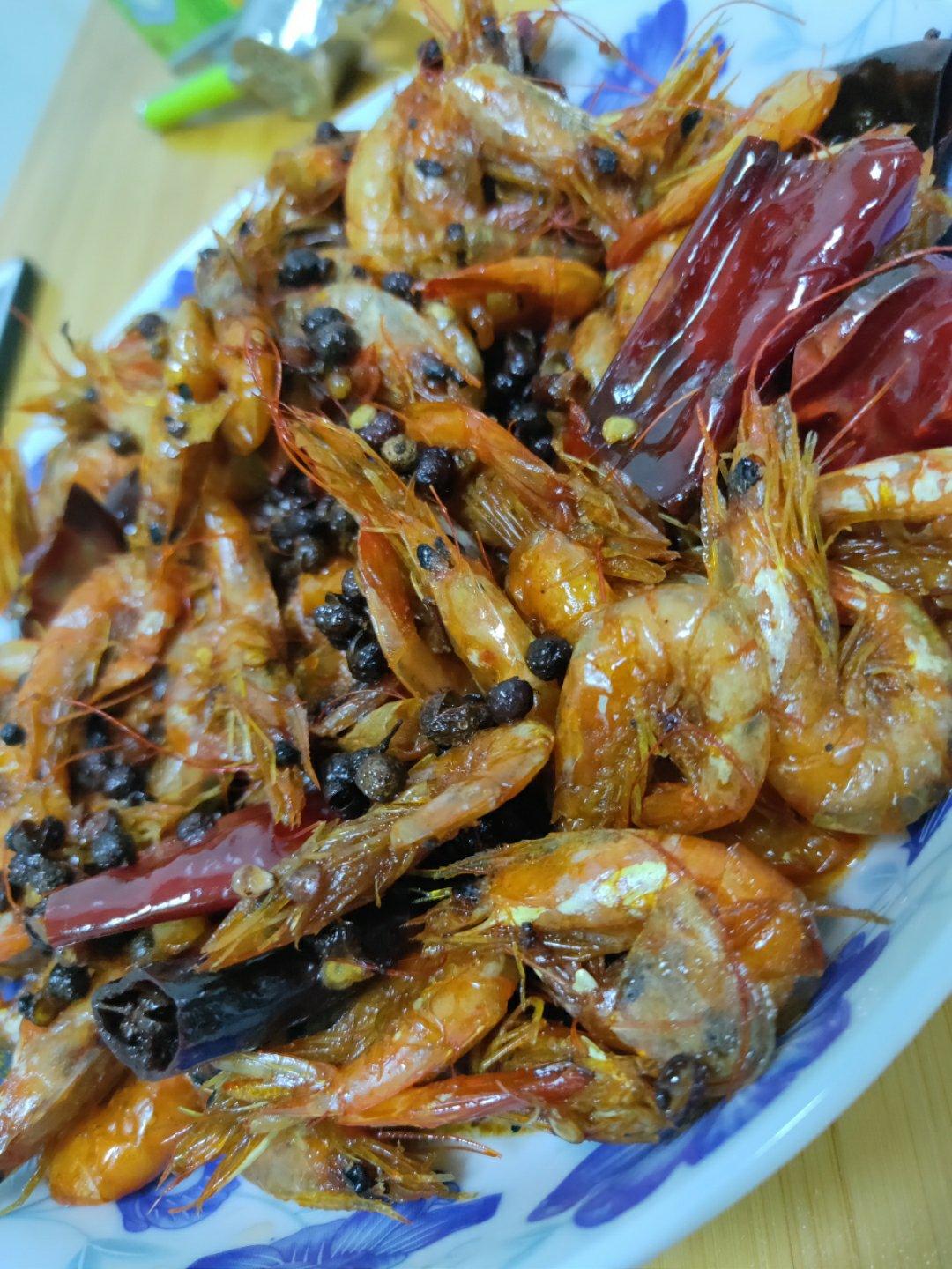 油炸小海虾