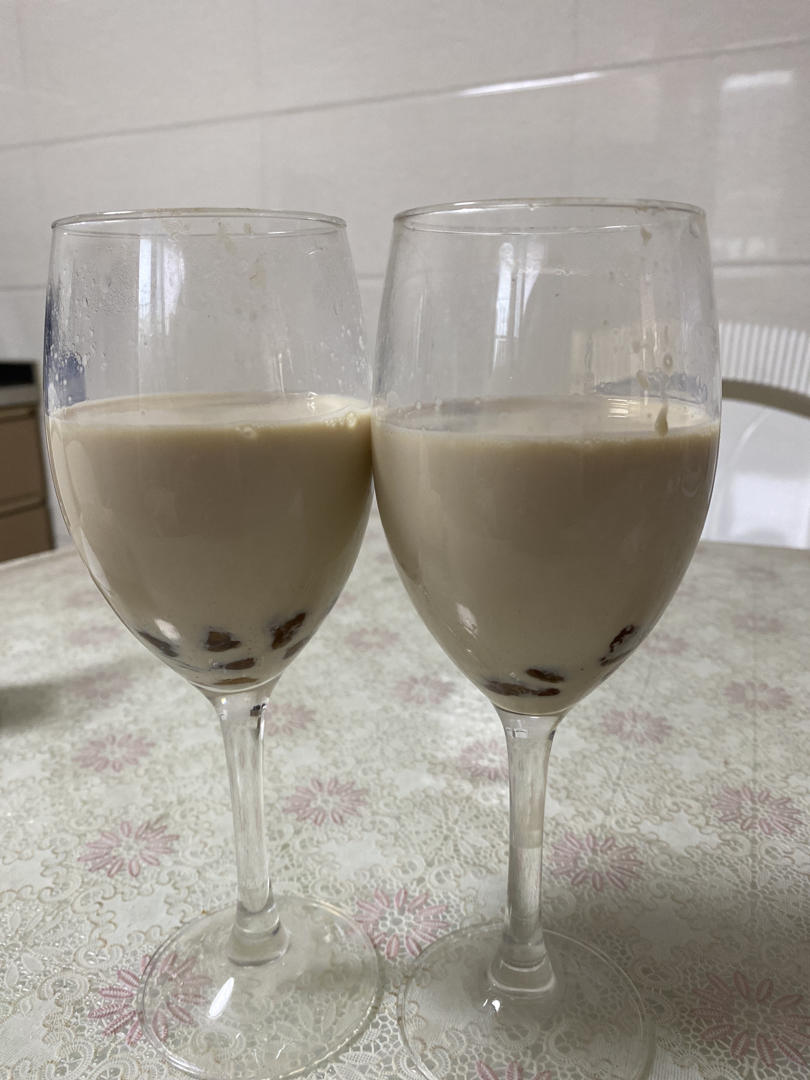自制珍珠奶茶(第一次做就成功)