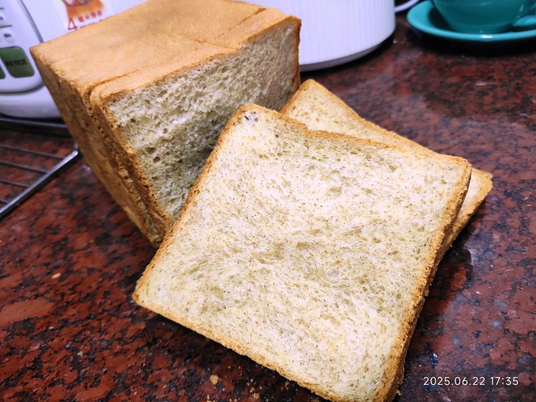 夺命软吐司(๑´ڡ`๑)超软拉丝极速方便的一次发酵吐司