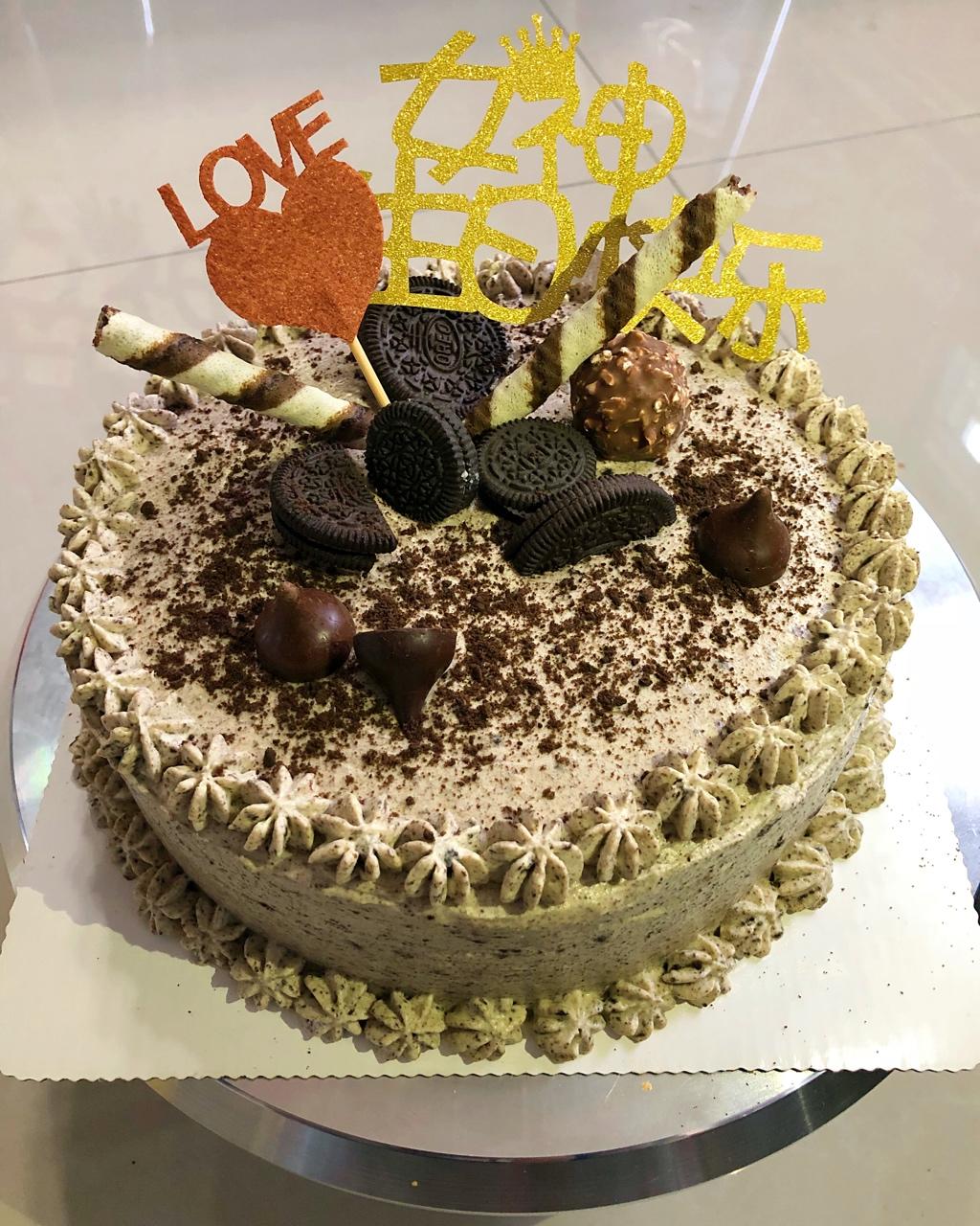 奥利奥咸奶油蛋糕