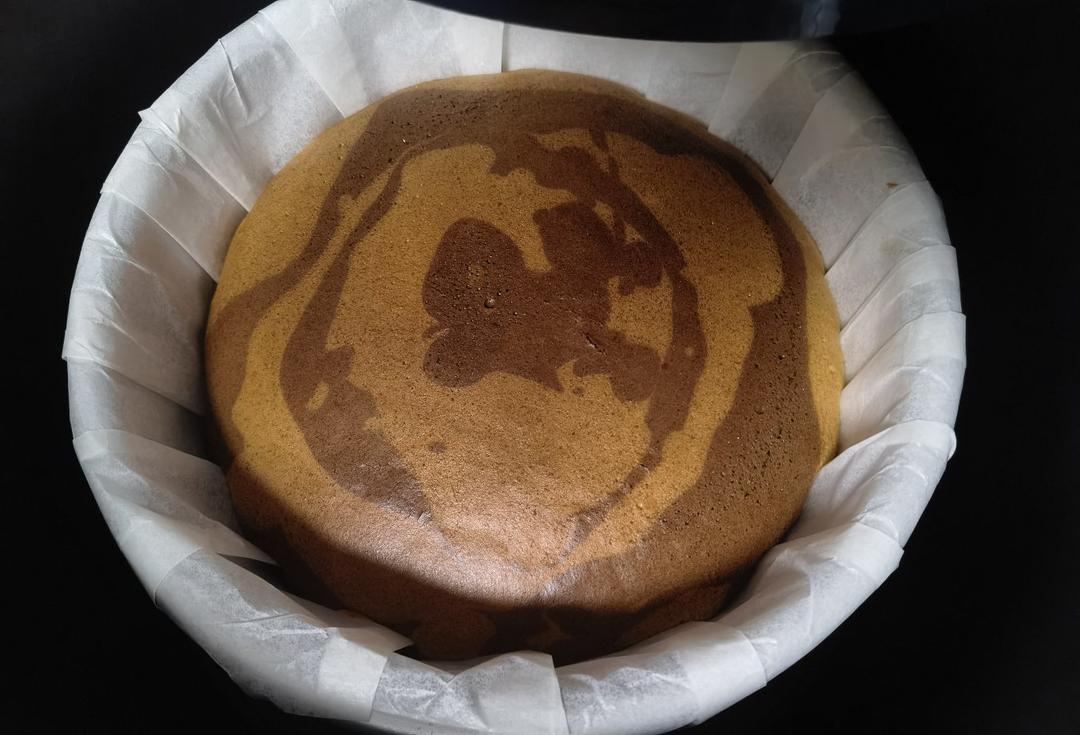 可可味——斑马纹戚风蛋糕