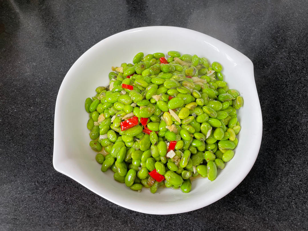 清炒毛豆