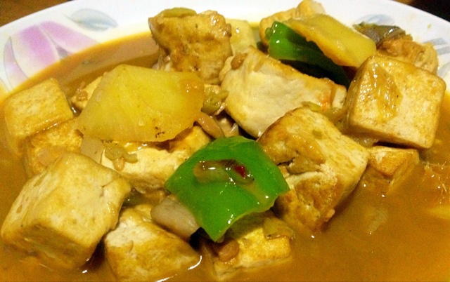 酱烧豆腐土豆丁