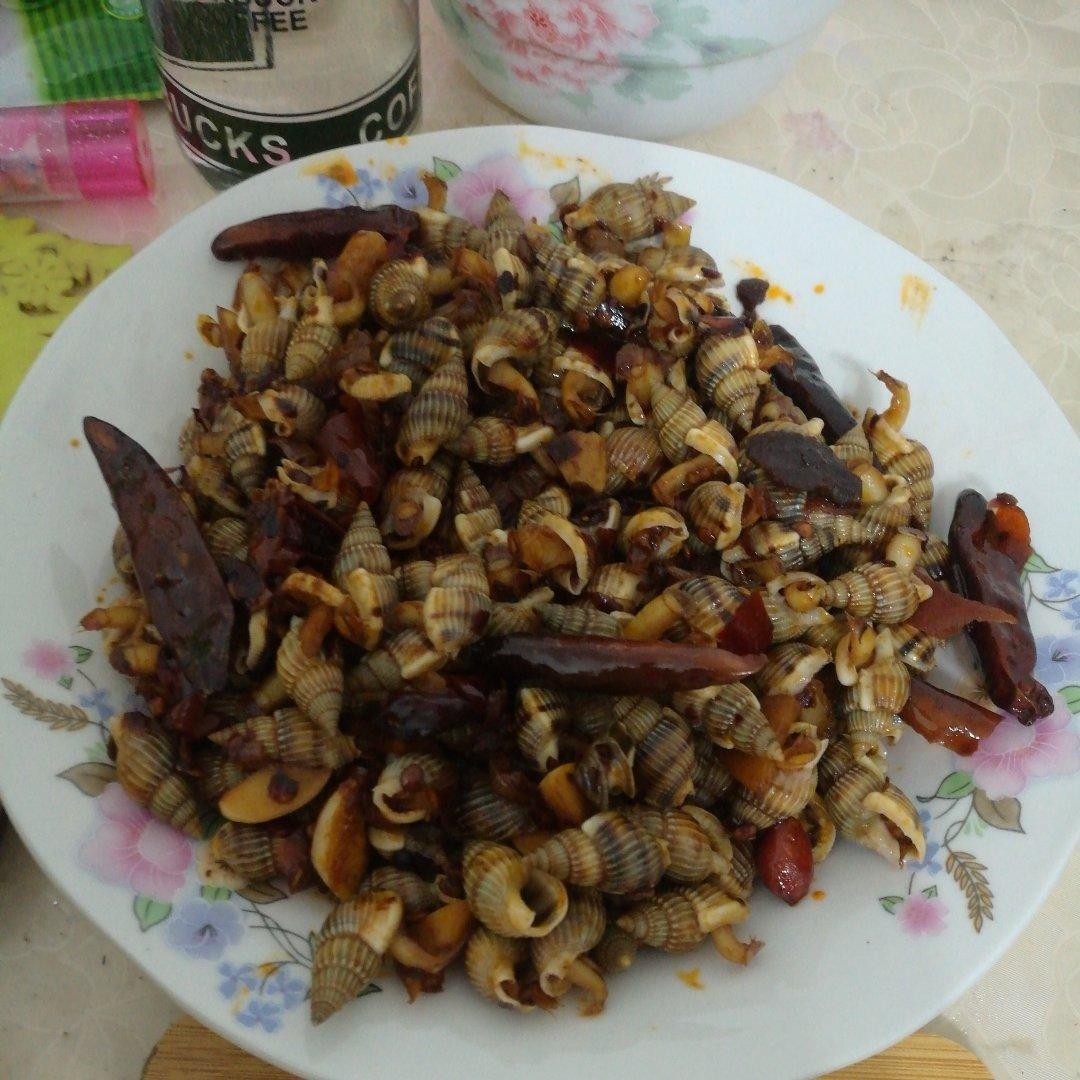 辣炒海螺丝
