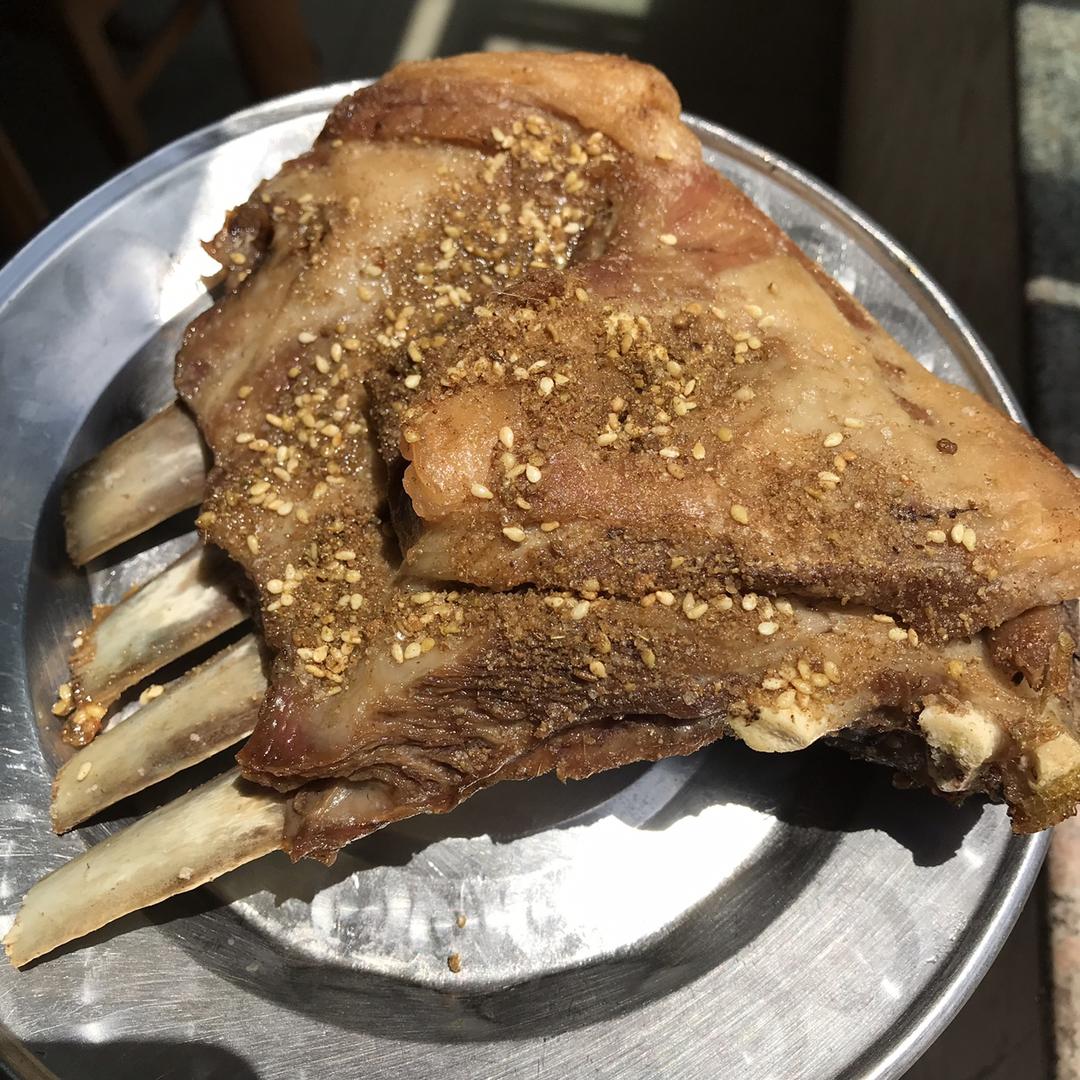 地道蒙餐：烤羊排(家用烤箱版)