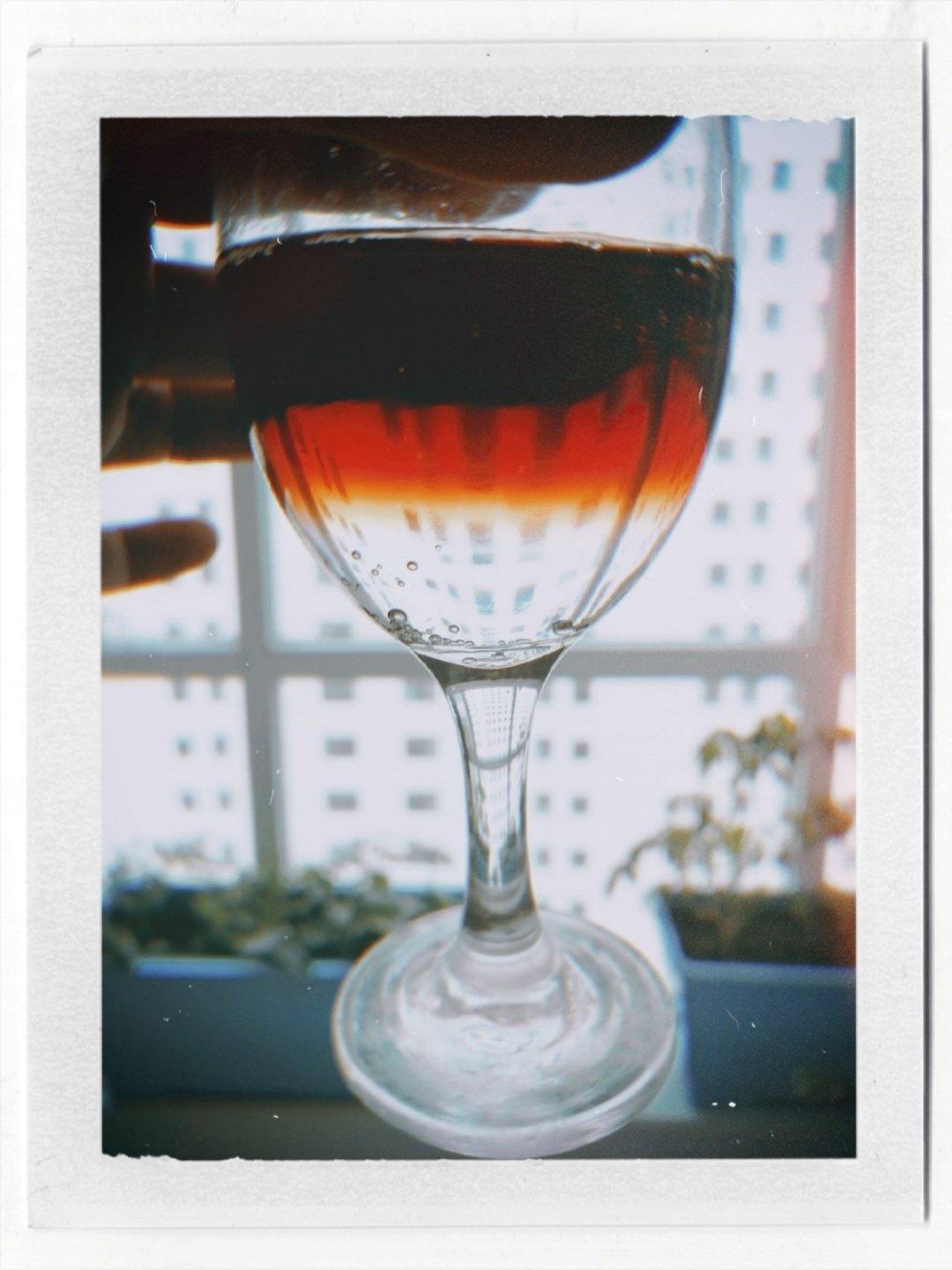 雪碧红酒