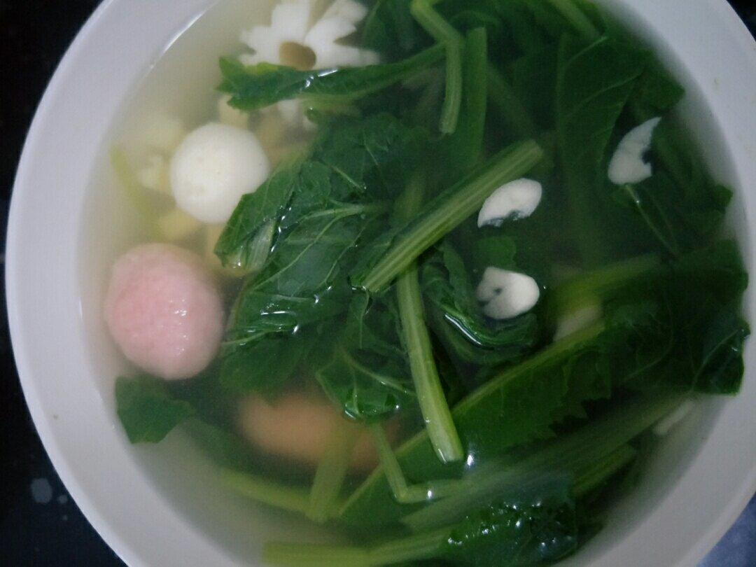 清清淡淡小白菜汤