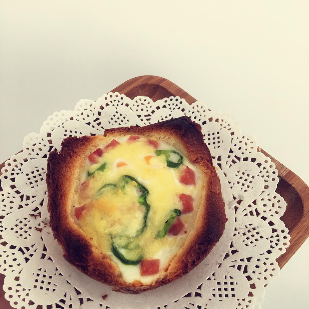 培根鸡蛋吐司杯