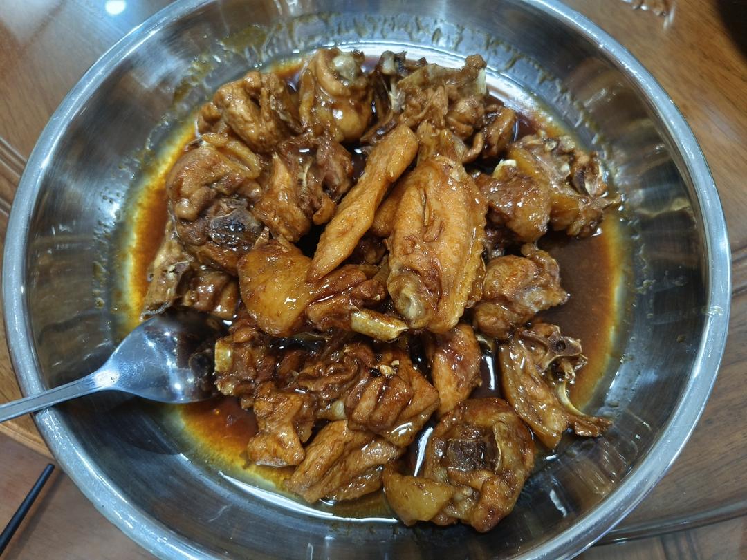 红烧鸡翅（鸡腿、鸡肉）非常快手！！！