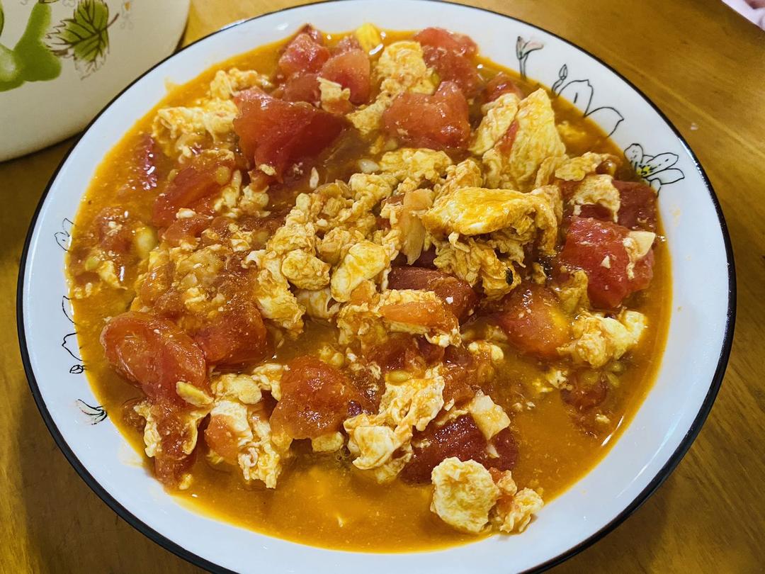 西红柿炒鸡蛋