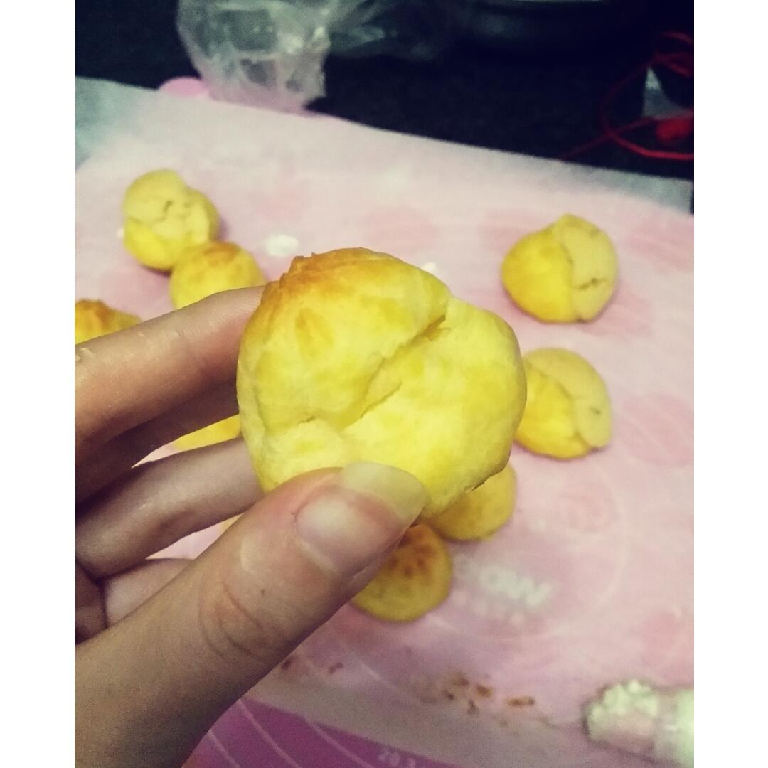 十分美味的酥皮泡芙