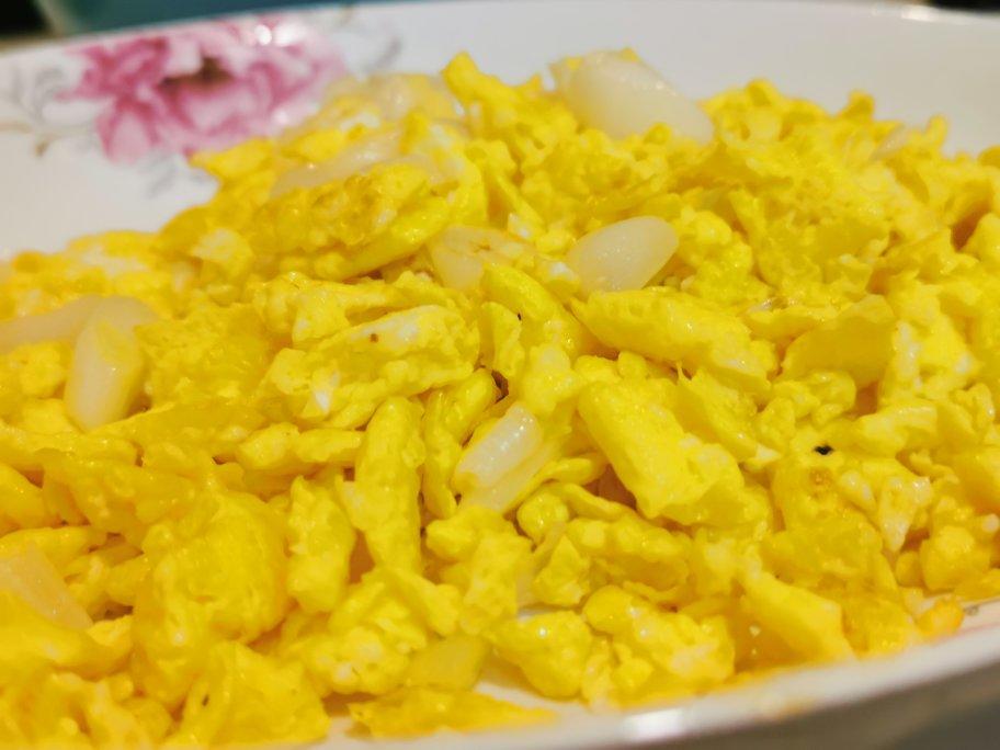 大葱炒鸡蛋