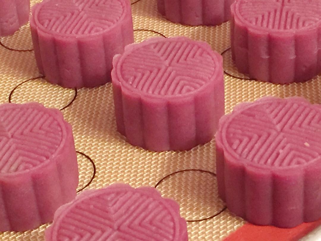 详细步骤手工桃山皮月饼