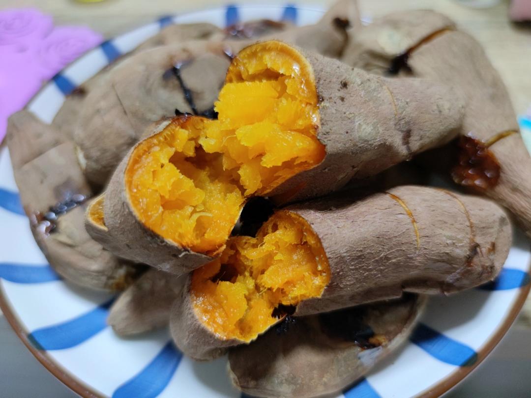 烤箱烤红薯