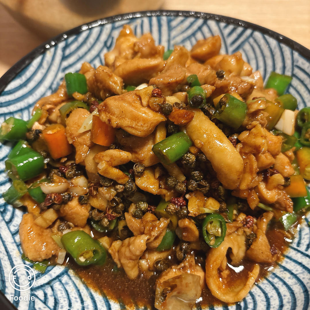双椒鸡丁（又是超下饭的一道菜）