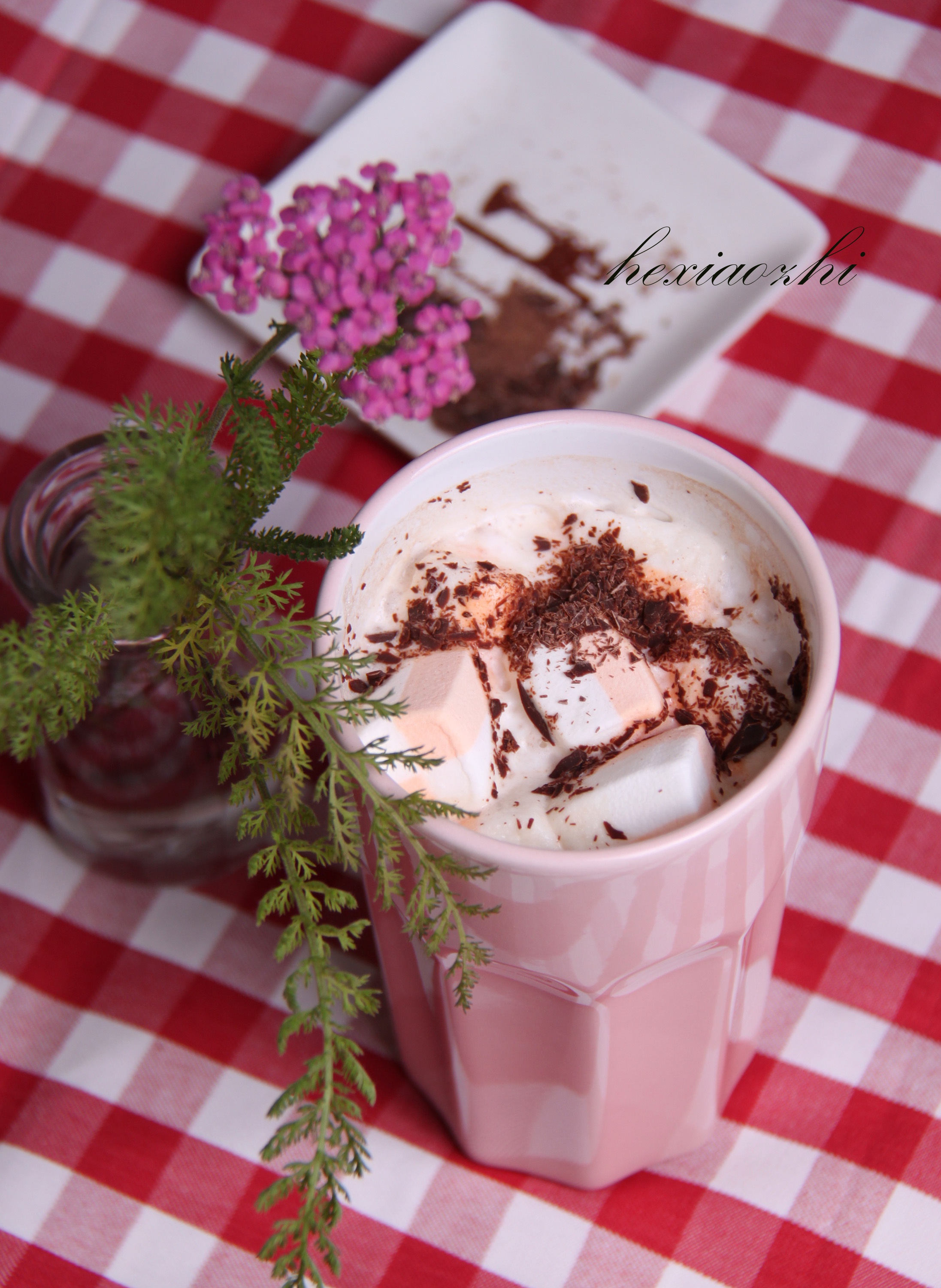 jennyhe珍珠做的棉花糖热可可