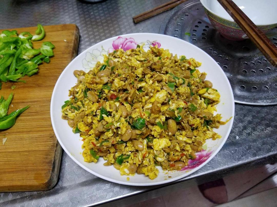 【酱豆炒鸡蛋的做法步骤图,酱豆炒鸡蛋怎么做好吃】手机用户2726_npjx