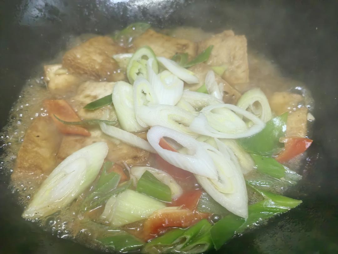 大葱烧豆腐