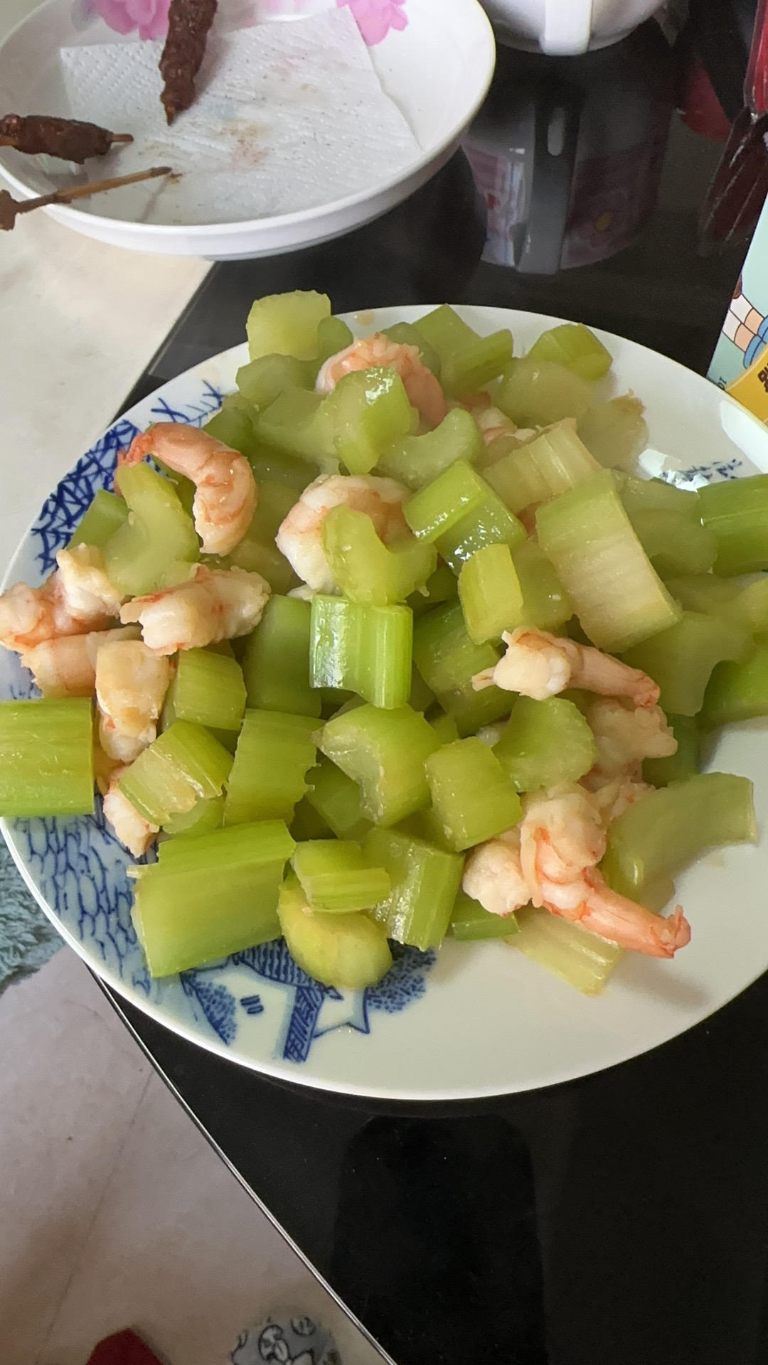 西芹炒虾仁