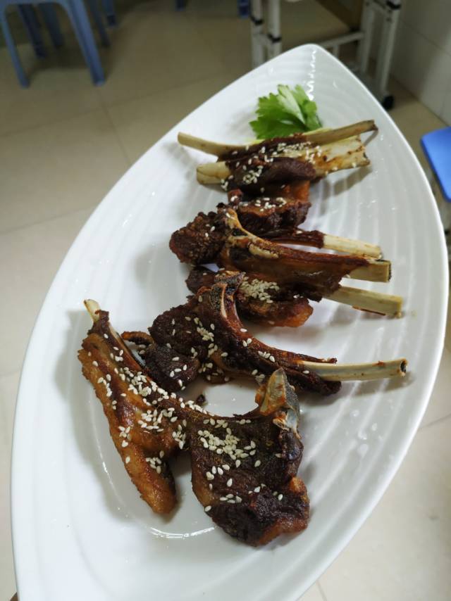 炸羊排