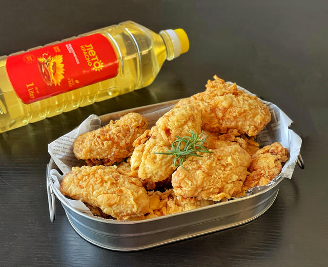 秒杀KFC‼️秘制脆皮炸鸡翅的做法
