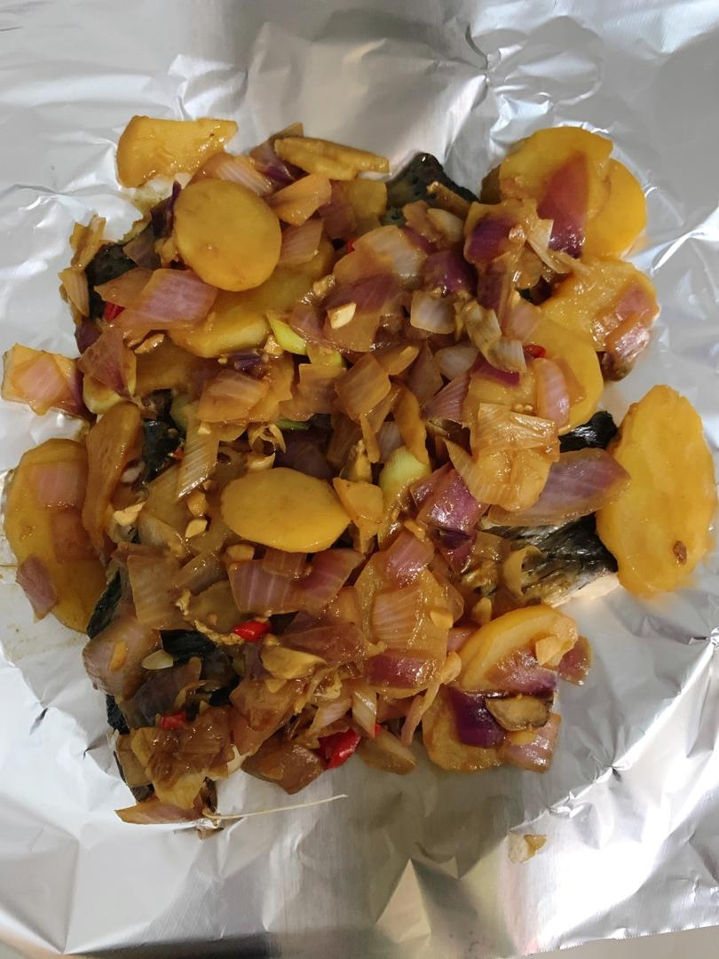 家常简易烤箱烤鱼