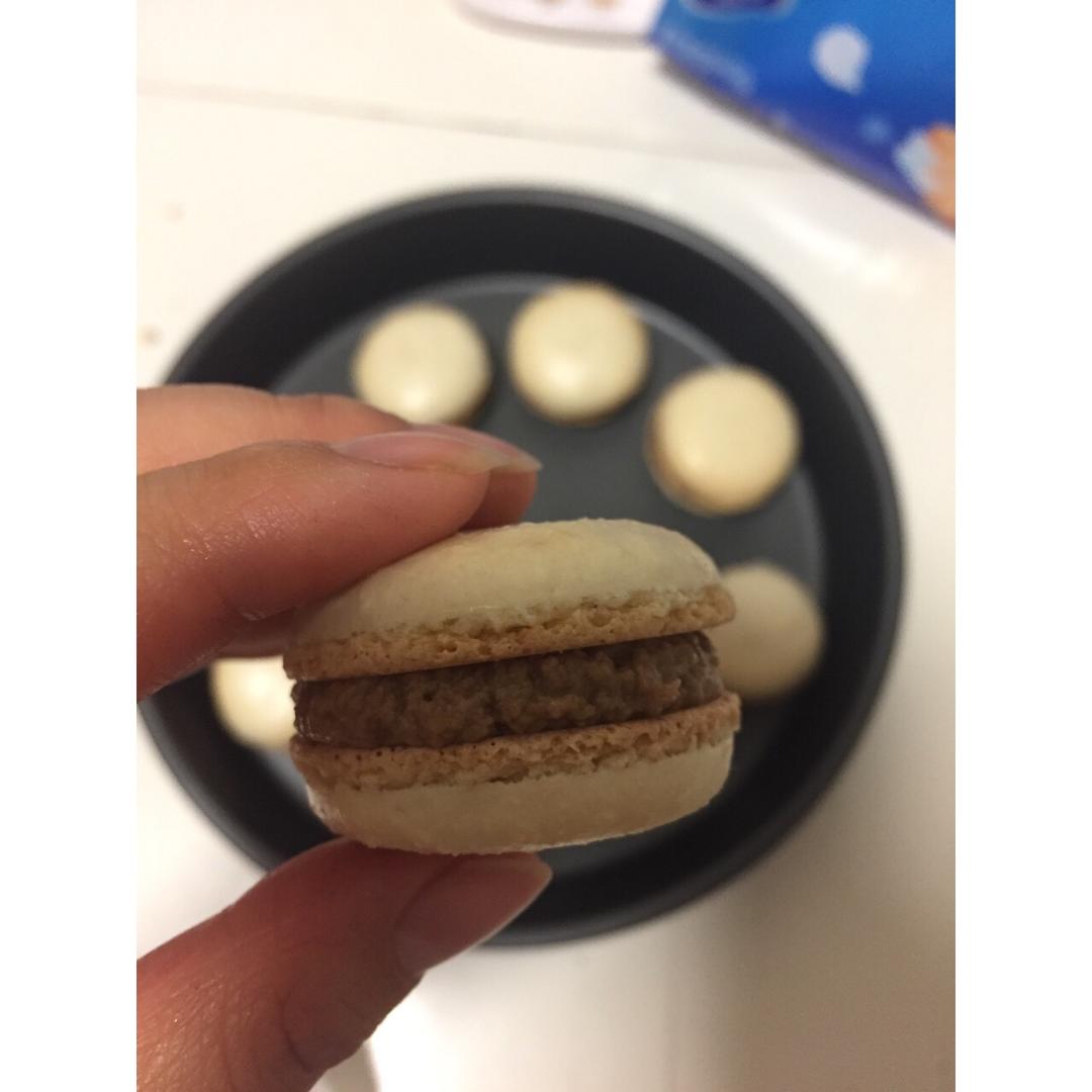 三个橙子意式马卡龙教程