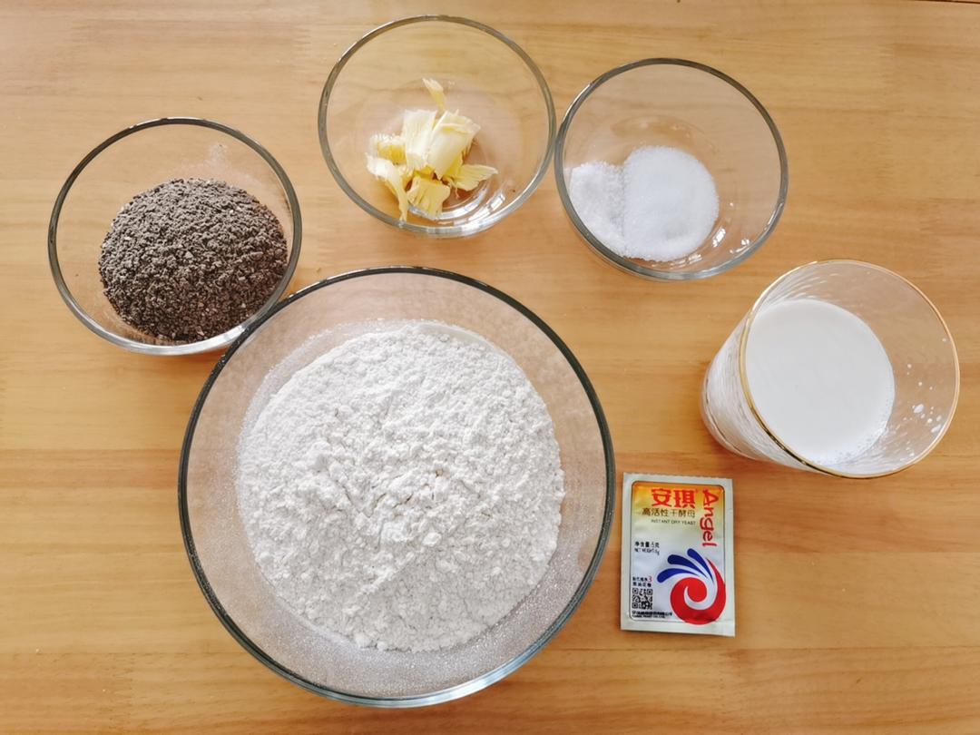 纯奶手撕吐司的做法 步骤1