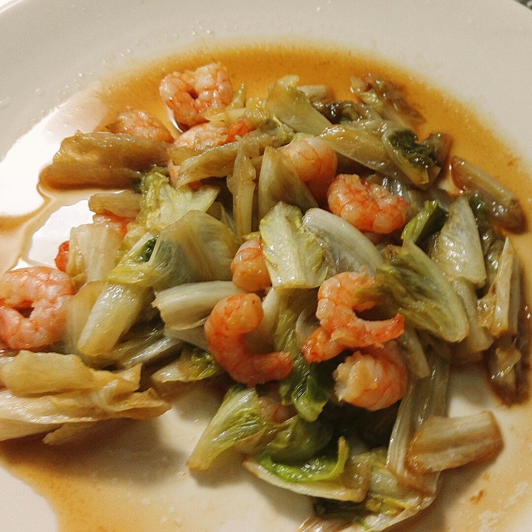 虾仁白菜