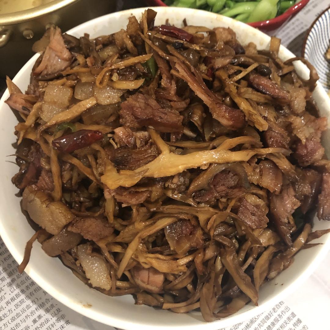 烟笋炒腊肉
