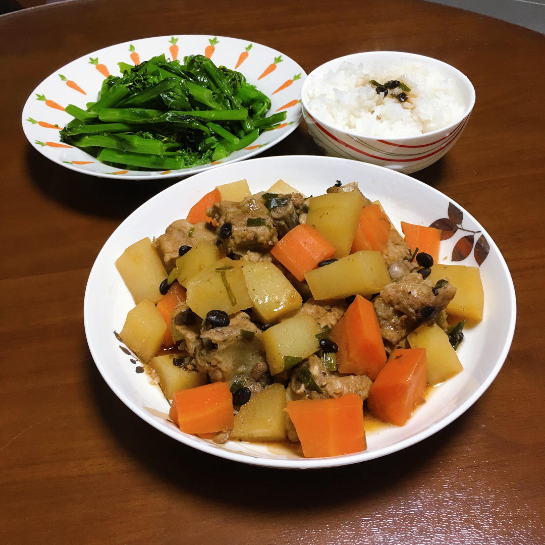 豉椒蒸土豆排骨