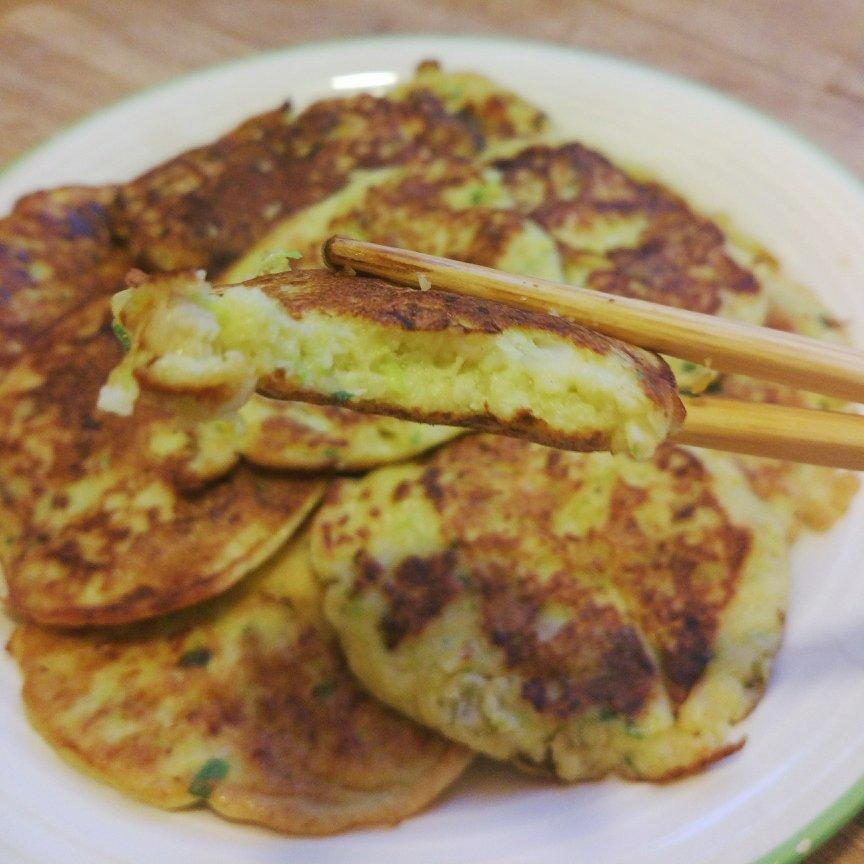堂妈的西葫芦鸡蛋饼